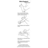 HORSE RIDER Wrist Wrap Strengthener/Thumb Base Support by 4DflexiSPORT® - 4DflexiSPORT