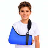 Adult & Child Arm Sling (Royal Blue/black Trim) by 4DflexiSPORT