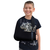 Adult & Child Arm Sling (Black/black Trim) by 4DflexiSPORT