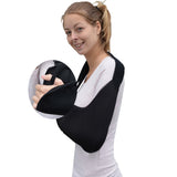 Adult & Child Arm Sling (Black/black Trim) by 4DflexiSPORT