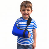 Adult & Child Arm Sling (Royal Blue/black Trim) by 4DflexiSPORT