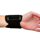 Forearm and wrist strengthening band with non-sweat fabric
