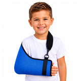 Adult & Child Arm Sling (Royal Blue/black Trim) by 4DflexiSPORT