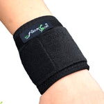 Adjustable 4DflexiSPORT padel wrist support strap for power and control