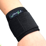 Adjustable 4DflexiSPORT padel wrist support strap for power and control