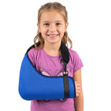Adult & Child Arm Sling (Royal Blue/black Trim) by 4DflexiSPORT
