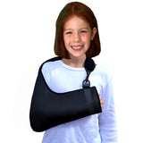 Adult & Child Arm Sling (Black/black Trim) by 4DflexiSPORT