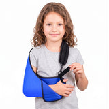 Adult & Child Arm Sling (Royal Blue/black Trim) by 4DflexiSPORT