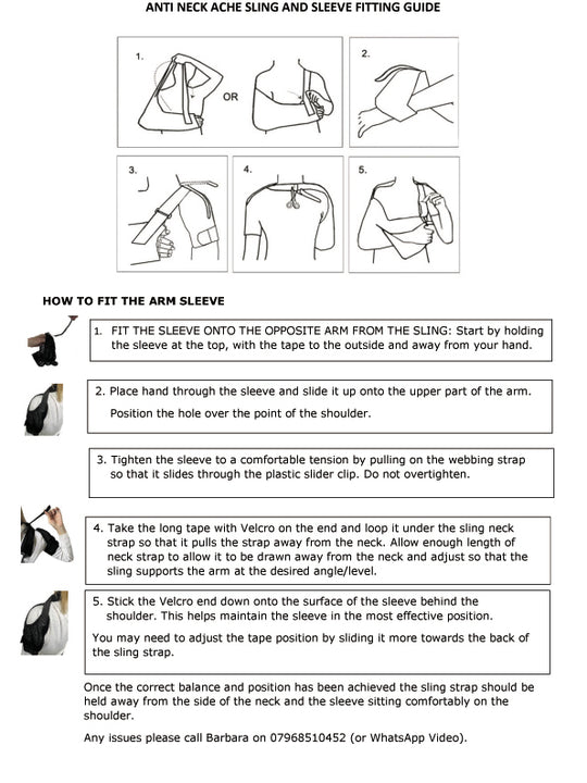 Anti Neckache, SLEEVE ONLY 4DflexiSPORT