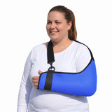 Adult & Child Arm Sling (Royal Blue/black Trim) by 4DflexiSPORT