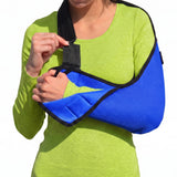Adult & Child Arm Sling (Royal Blue/black Trim) by 4DflexiSPORT
