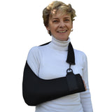 Adult & Child Arm Sling (Black/black Trim) by 4DflexiSPORT