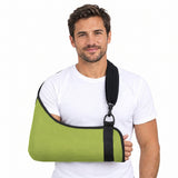 Adult & Teens Arm Sling (Lime/black Trim) by 4DflexiSPORT