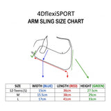 Adult & Teens Arm Sling (Lime/black Trim) by 4DflexiSPORT