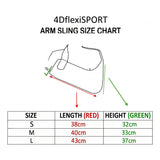 Écharpe de bras standard pour adulte haute visibilité 4DflexiSPORT