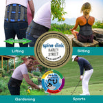 Lumbar Belt MAXIMUM Support by 4DflexiSPORT® - 4DflexiSPORT
