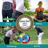 Lumbar Belt MAXIMUM Support by 4DflexiSPORT® - 4DflexiSPORT