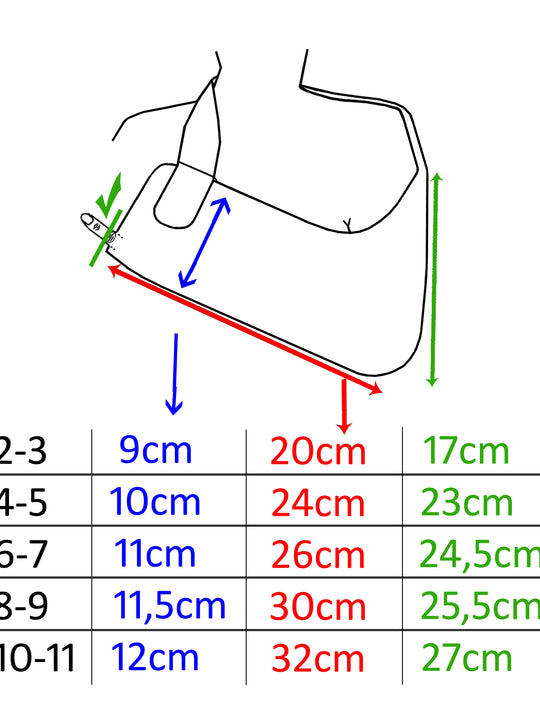 CHILD Arm Sling Collection 2yrs to 11yrs by 4DflexiSPORT