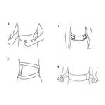 Lumbar Belt MODERATE Support (NO STAYS) by 4DflexiSPORT® - 4DflexiSPORT