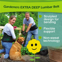 Gardener Lumbar Back Support Belt (WITH STAYS) ClaviBrace