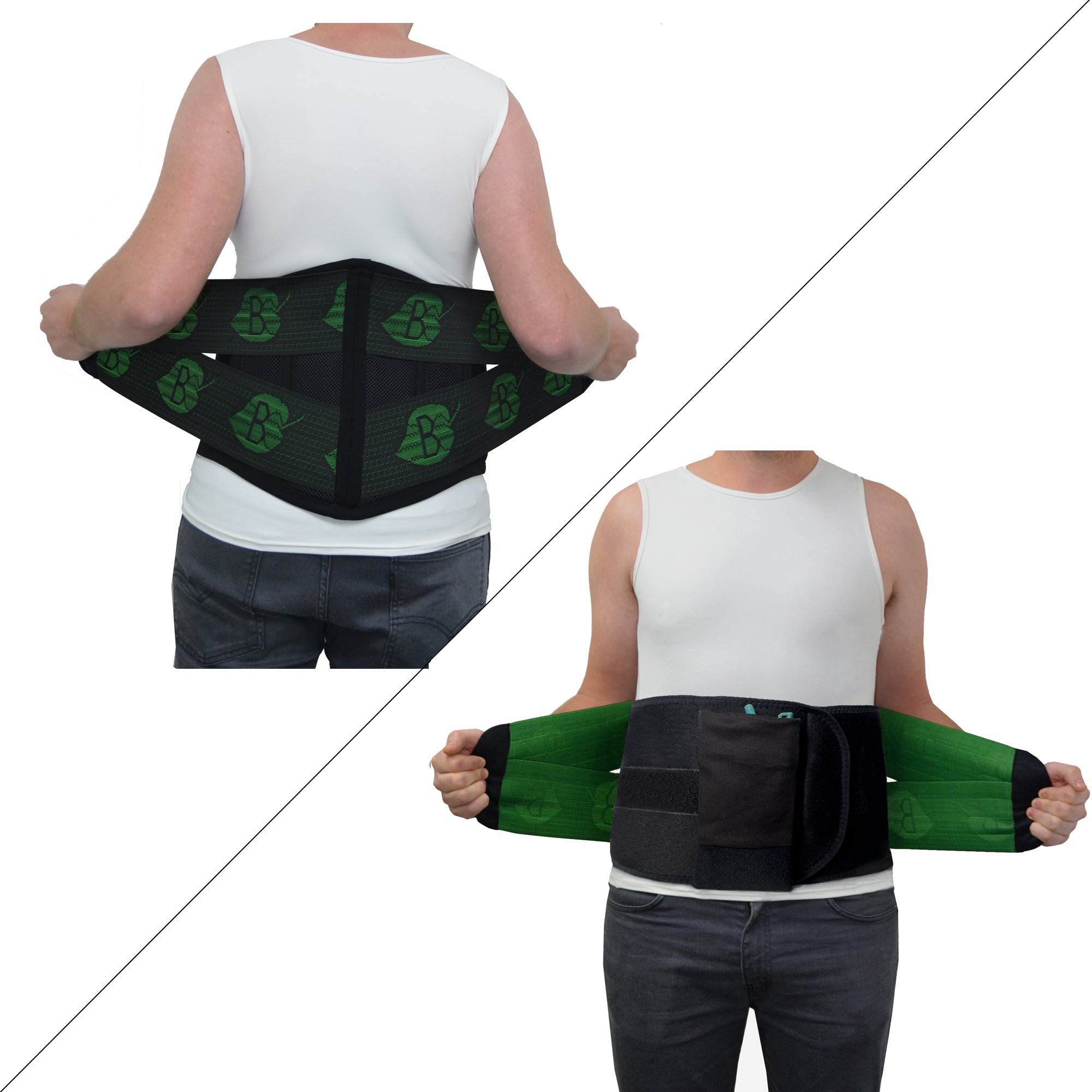 Gardener Lumbar Back Support Belt (WITH STAYS) ClaviBrace